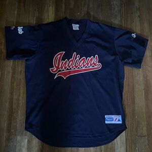 Majestic vintage cleveland Indians jersey. Authentic.